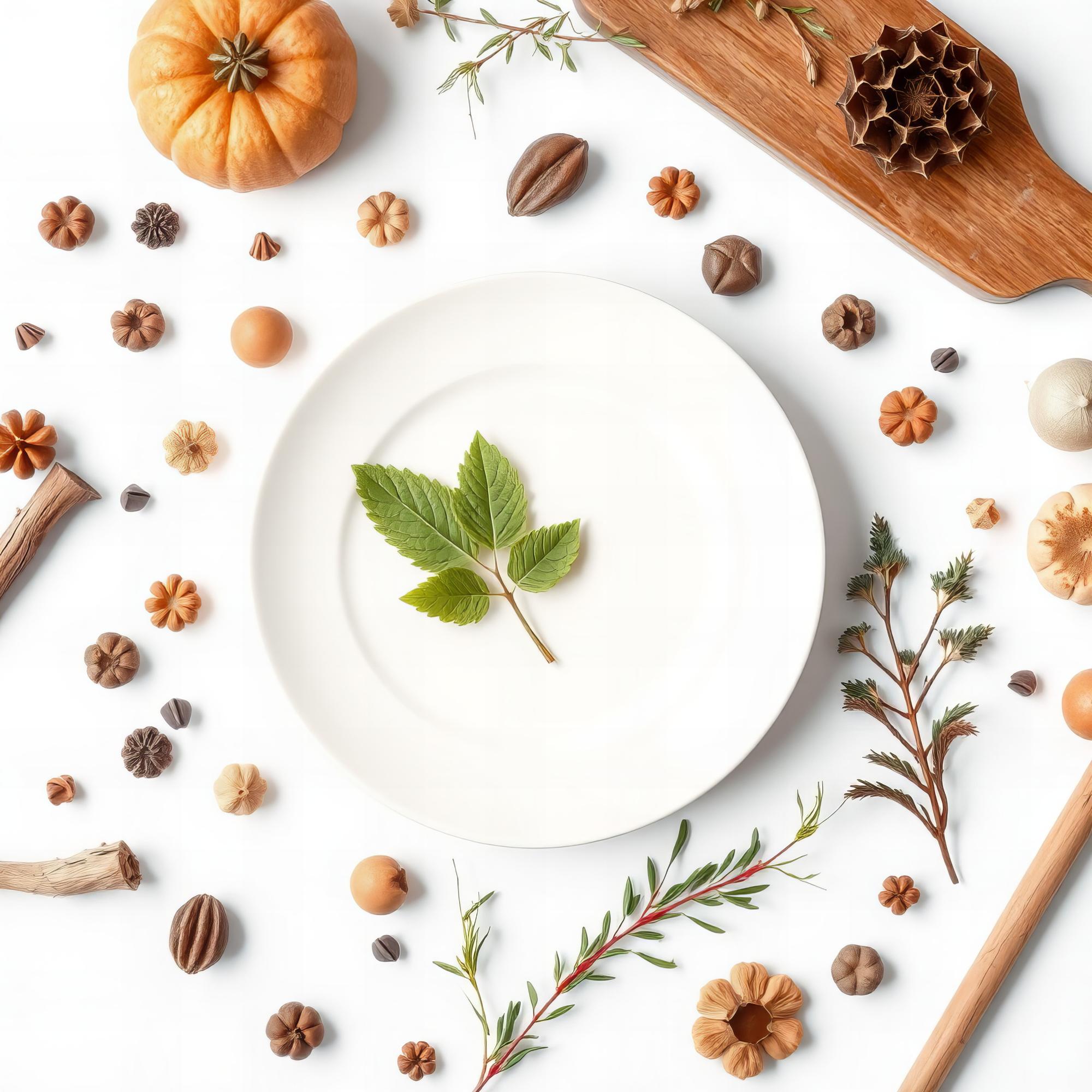 Duży kadr: gotowe danie na drewnianym stole